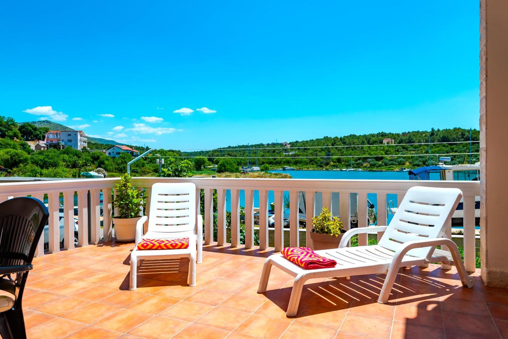 Apartment Bilice Beach Exterior foto